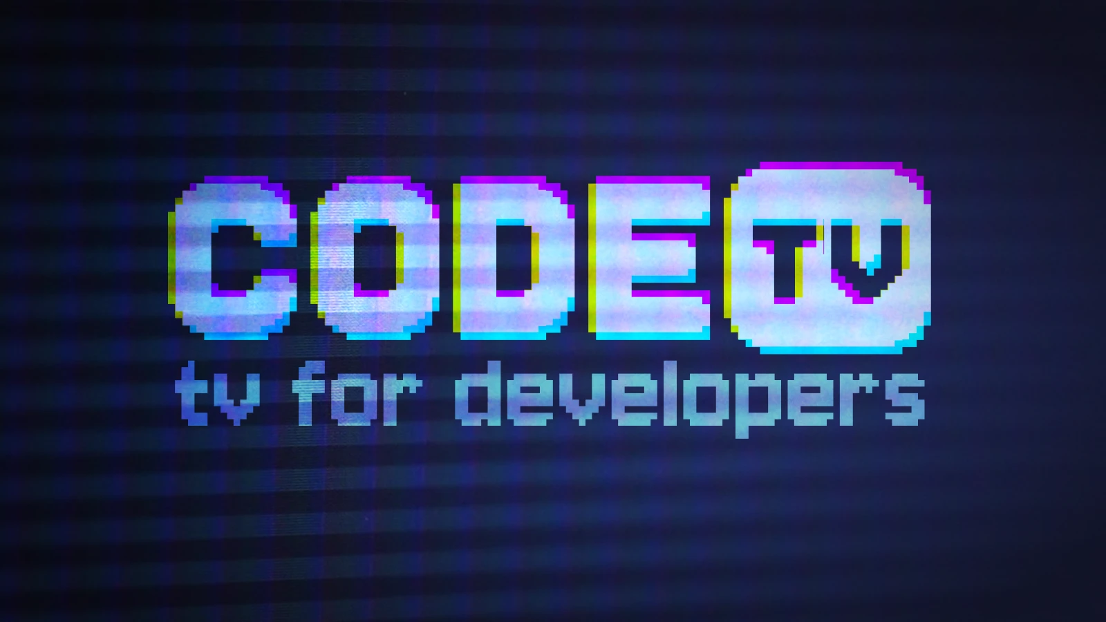 The CodeTV logo, which has an old school CRT TV vibe
