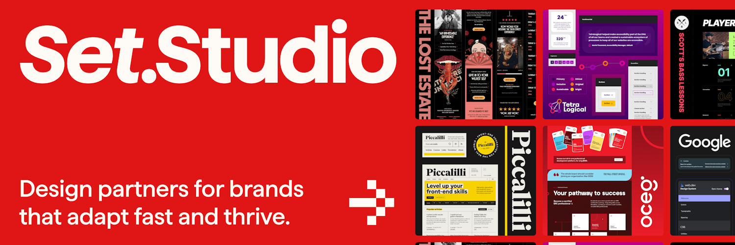 Set Studio - Design partners for brands that adapt fast and thrive.
