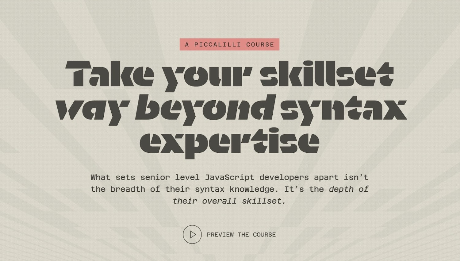 The old typeface featuring lots of cut-outs, making it hard to read